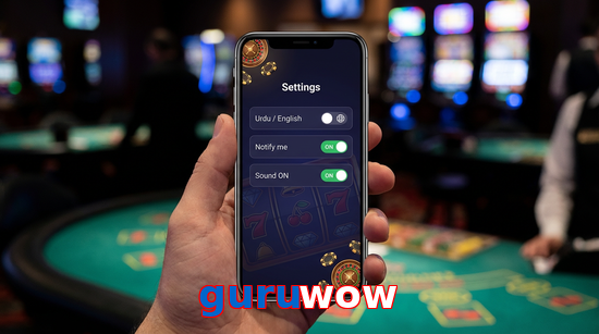 Game list for Guruwow app section